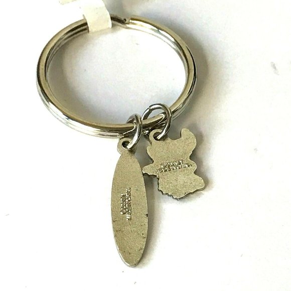 Vintage Disney Lilo & Stitch Keychain Keyring Aulani Ohana Disneyana - Picture 3 of 7